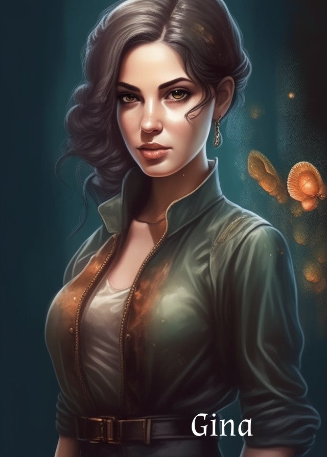 Gina illustration