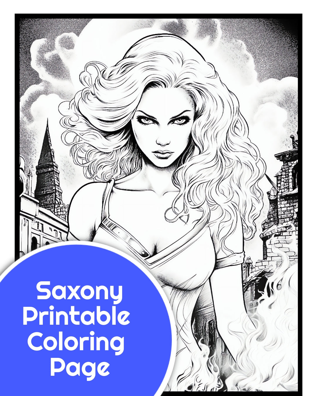 Saxony printable