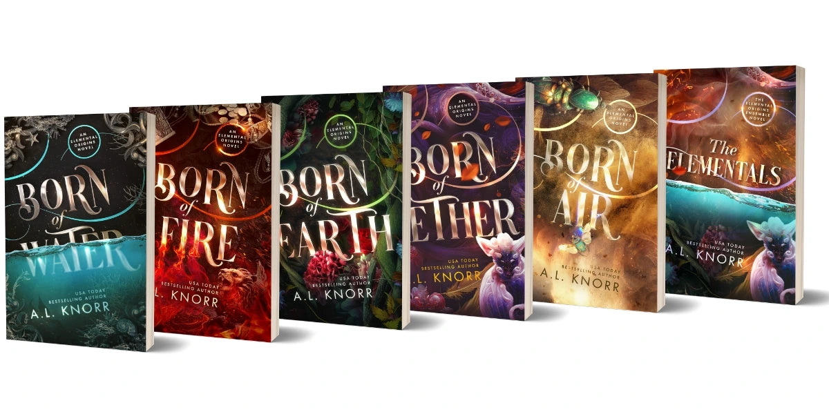 The Elemental Origins Paperbacks, Complete Bundle