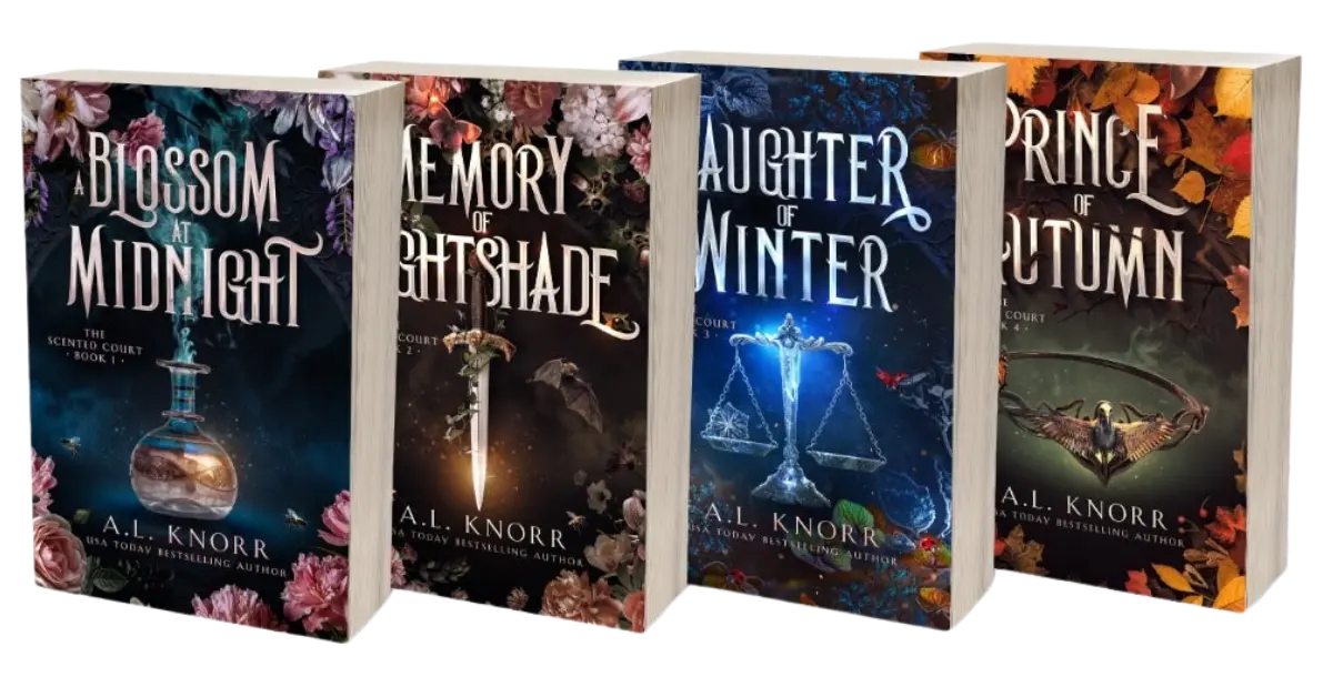 The scented court paperback bundle