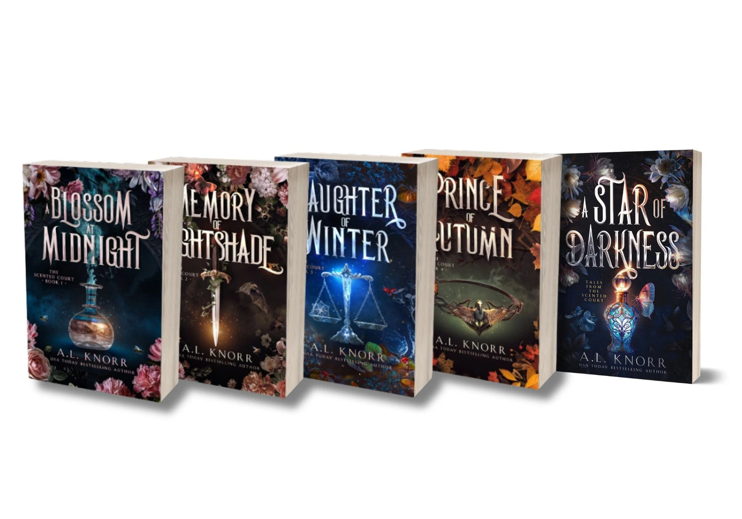 The Scented Court, Bespoke Paperback Bundle including A Star of Darkness