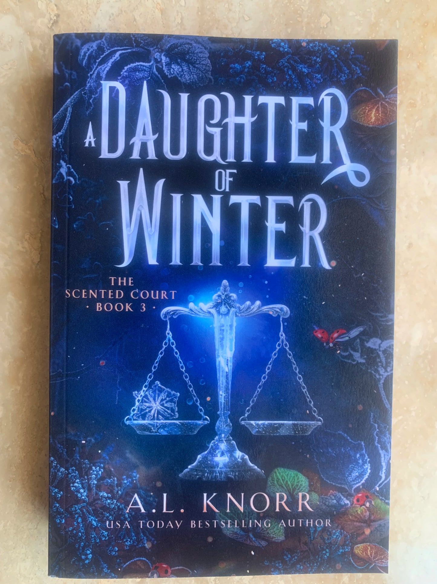 Daughter of Winter paperback cover photo