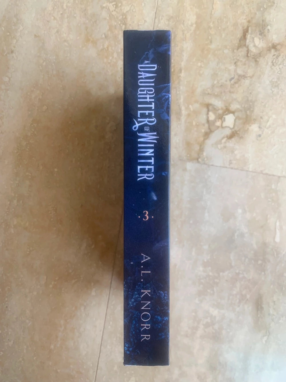 Daughter of Winter paperback spine photo