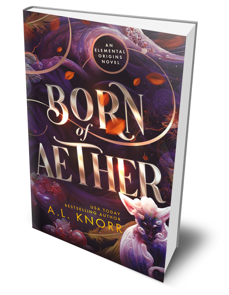Born of Aether paperback graphic