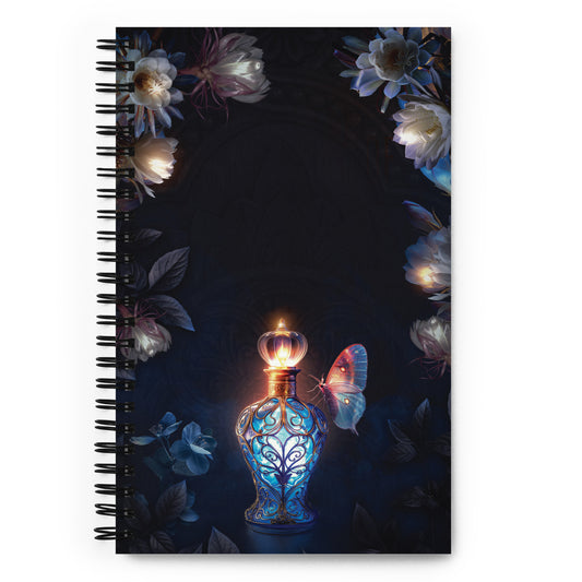 A Star of Darkness Spiral notebook