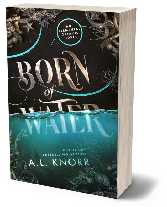 Born of Water paperback graphic