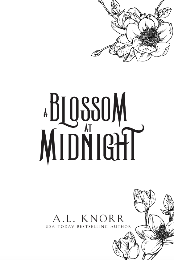 A Blossom at Midnight Paperback Interior Design